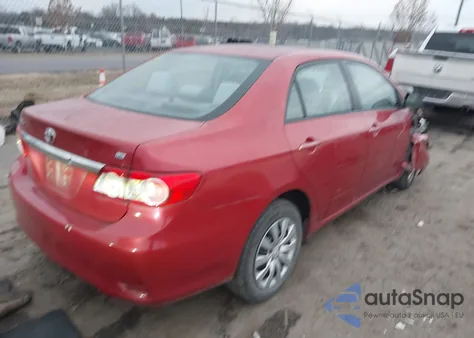 2012 Toyota Corolla Le from USA, damaged, VIN 2T1BU4EE1CC857561